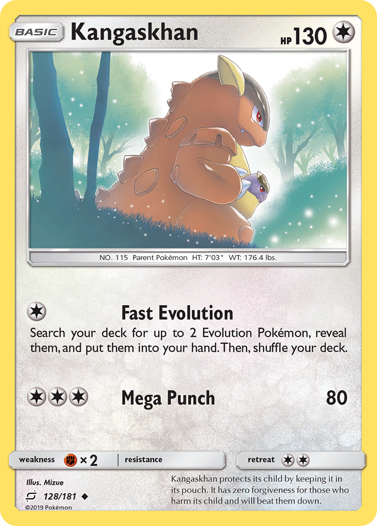 Kangaskhan (128/181) [Sun & Moon: Team Up] | Exor Games Bridgewater