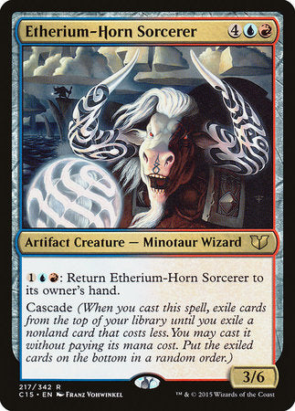 Etherium-Horn Sorcerer [Commander 2015] | Exor Games Bridgewater