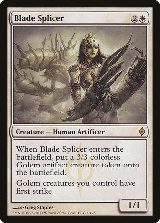 Blade Splicer [New Phyrexia] | Exor Games Bridgewater