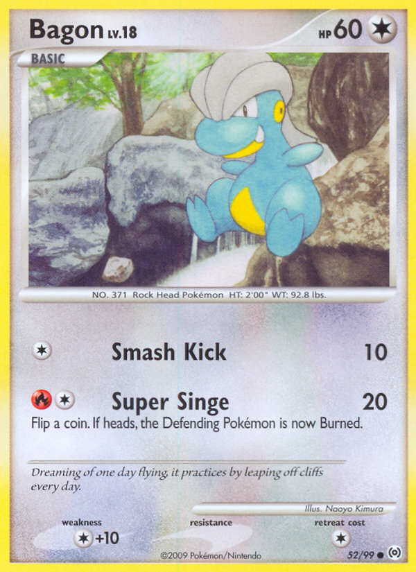 Bagon (52/99) [Platinum: Arceus] | Exor Games Bridgewater