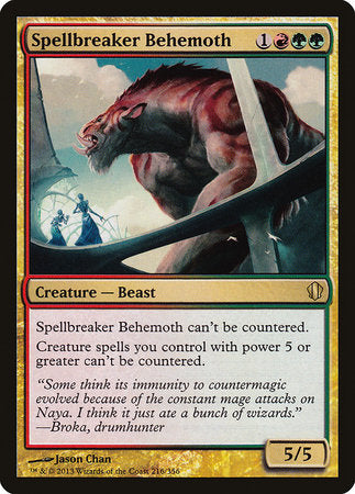 Spellbreaker Behemoth [Commander 2013] | Exor Games Bridgewater