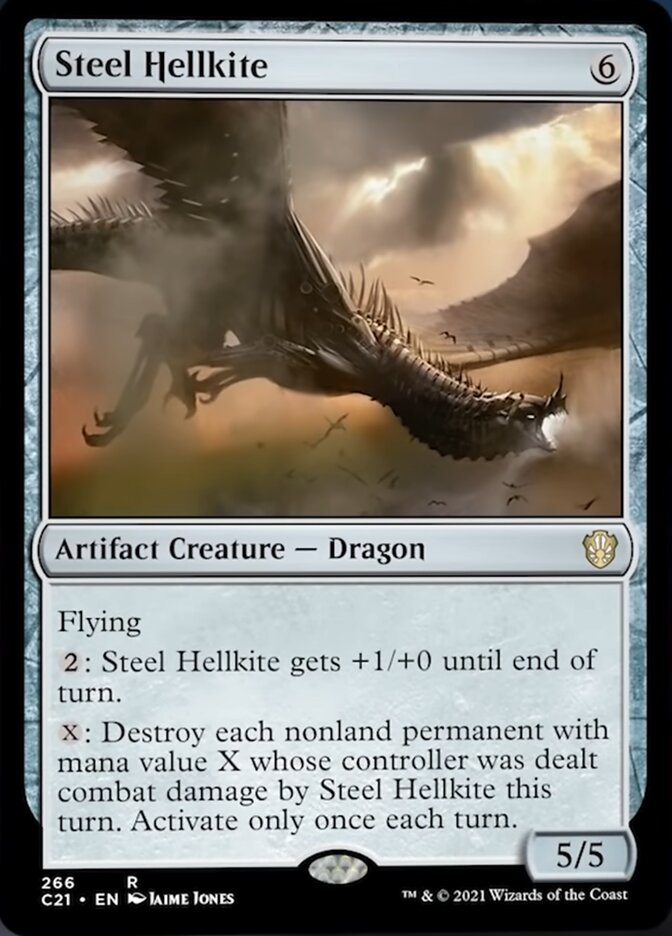 Steel Hellkite [Commander 2021] | Exor Games Bridgewater