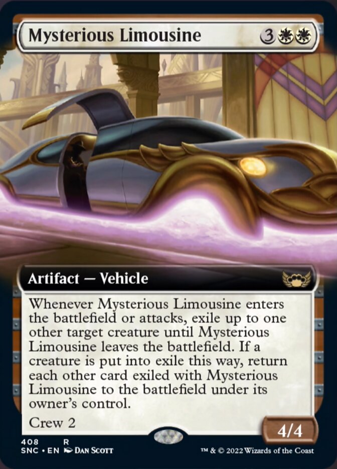 Mysterious Limousine (Extended Art) [Streets of New Capenna] | Exor Games Bridgewater