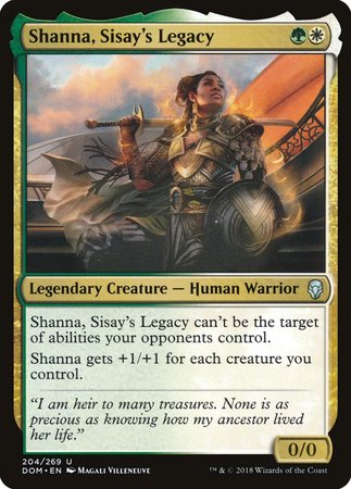 Shanna, Sisay's Legacy [Dominaria] | Exor Games Bridgewater