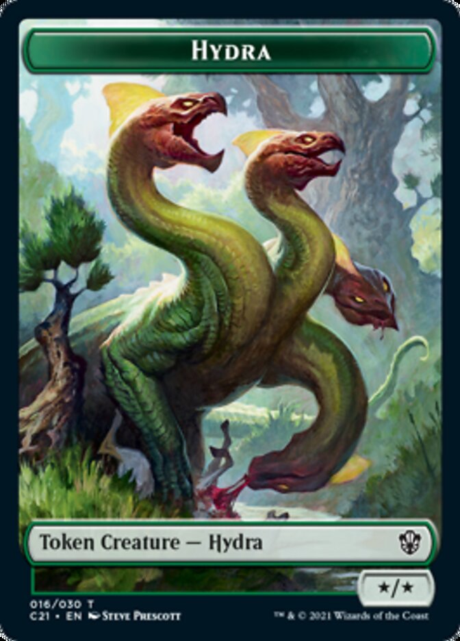 Hydra // Boar Token [Commander 2021 Tokens] | Exor Games Bridgewater