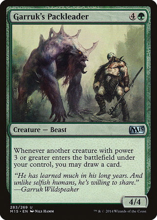 Garruk's Packleader [Magic 2015] | Exor Games Bridgewater