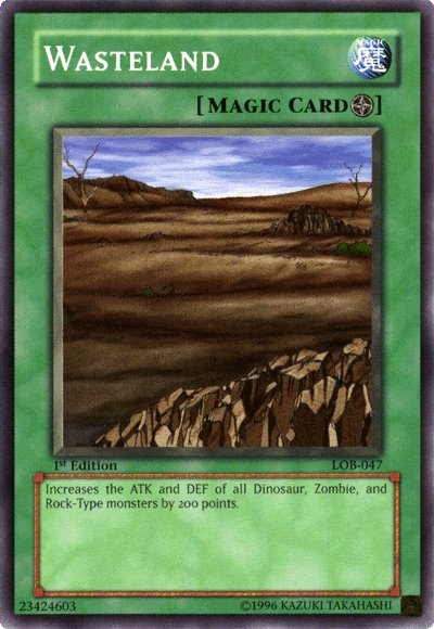 Wasteland [LOB-047] Common | Exor Games Bridgewater