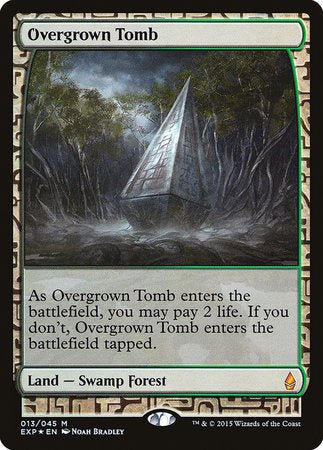 Overgrown Tomb [Zendikar Expeditions] | Exor Games Bridgewater