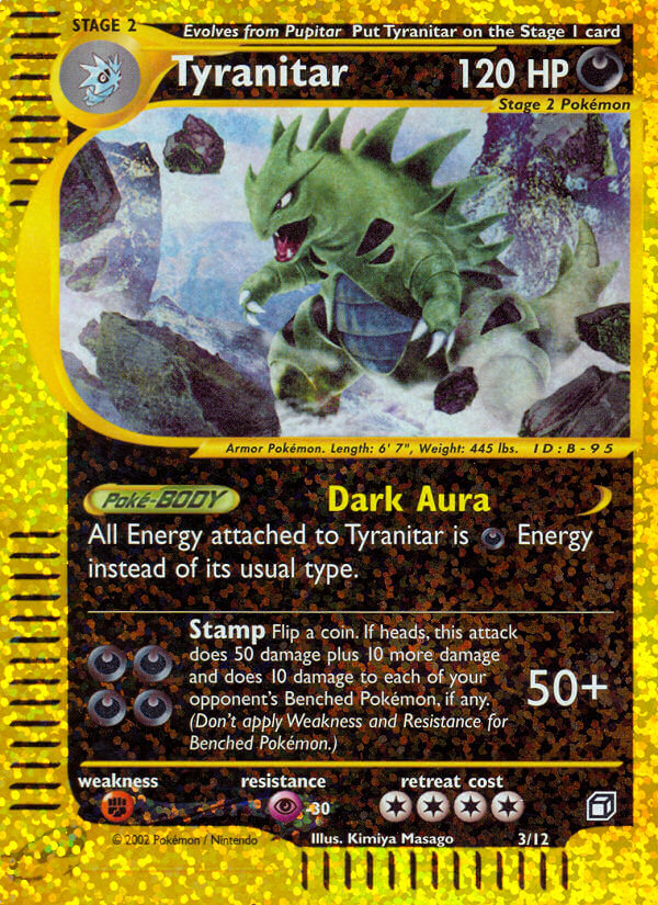 Tyranitar (3/12) [Box Topper] | Exor Games Bridgewater