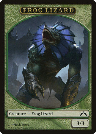 Frog Lizard Token [Gatecrash Tokens] | Exor Games Bridgewater