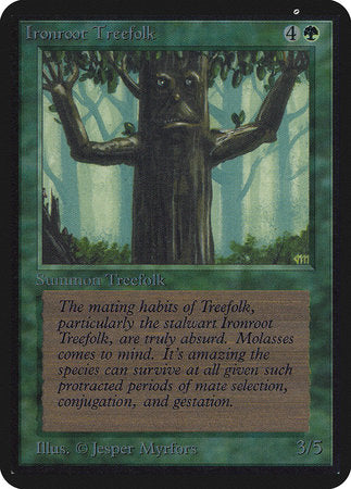 Ironroot Treefolk [Limited Edition Alpha] | Exor Games Bridgewater