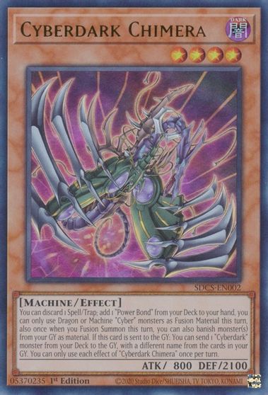 Cyberdark Chimera [SDCS-EN002] Ultra Rare | Exor Games Bridgewater