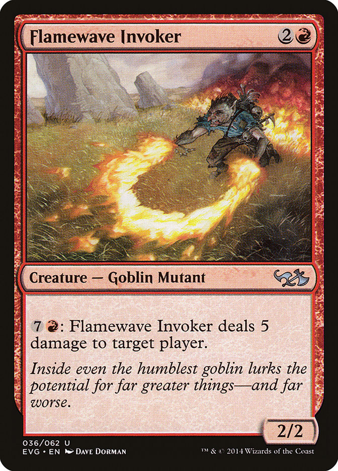 Flamewave Invoker (Elves vs. Goblins) [Duel Decks Anthology] | Exor Games Bridgewater