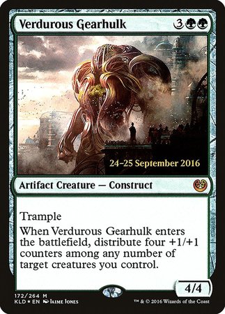 Verdurous Gearhulk [Kaladesh Promos] | Exor Games Bridgewater