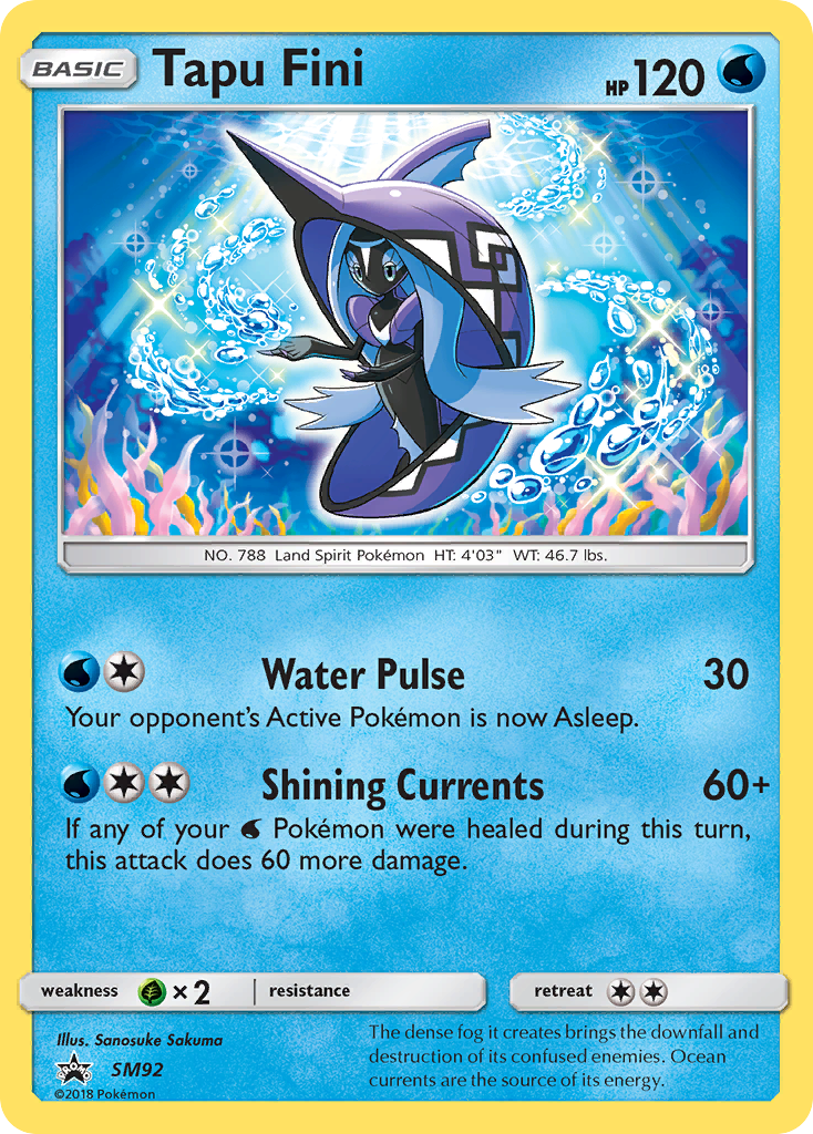 Tapu Fini (SM92) [Sun & Moon: Black Star Promos] | Exor Games Bridgewater