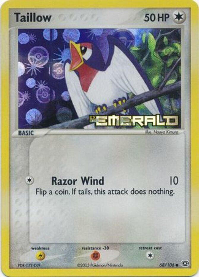 Taillow (68/106) (Stamped) [EX: Emerald] | Exor Games Bridgewater