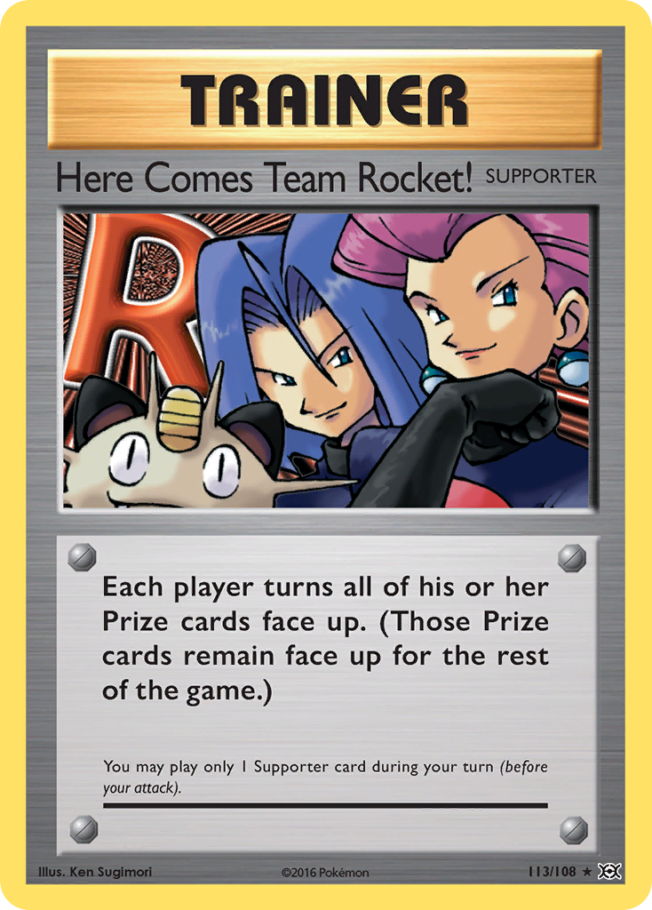 Here Comes Team Rocket! (113/108) [XY: Evolutions] | Exor Games Bridgewater