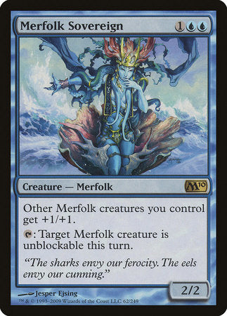 Merfolk Sovereign [Magic 2010] | Exor Games Bridgewater