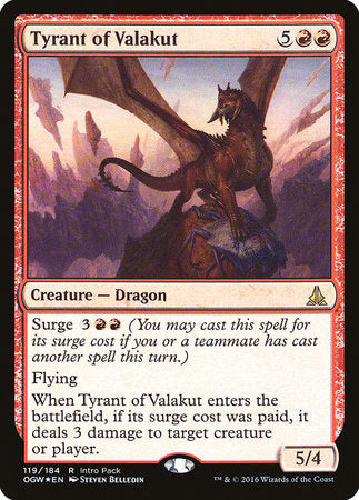 Tyrant of Valakut [Oath of the Gatewatch Promos] | Exor Games Bridgewater