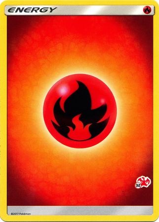 Fire Energy (Charizard Stamp #32) [Battle Academy 2020] | Exor Games Bridgewater