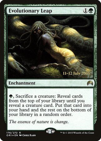 Evolutionary Leap [Magic Origins Promos] | Exor Games Bridgewater