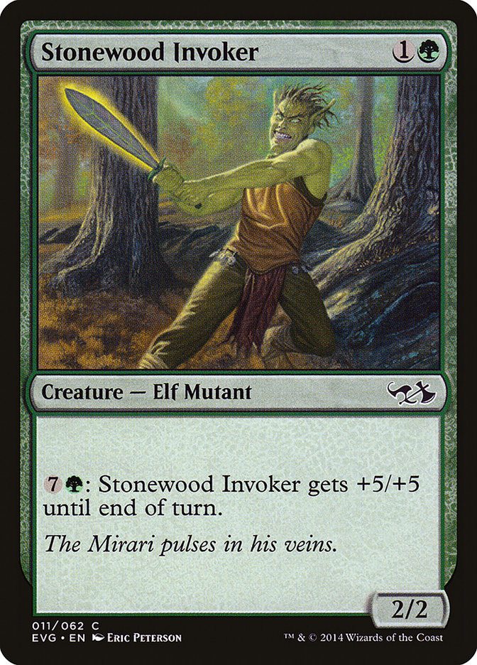 Stonewood Invoker (Elves vs. Goblins) [Duel Decks Anthology] | Exor Games Bridgewater