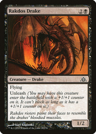 Rakdos Drake [Dragon's Maze] | Exor Games Bridgewater