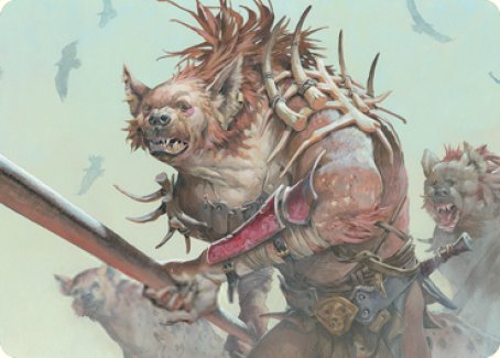 Gnoll Art Card [Dungeons & Dragons: Adventures in the Forgotten Realms Art Series] | Exor Games Bridgewater
