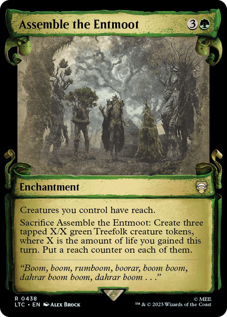 Assemble the Entmoot [The Lord of the Rings: Tales of Middle-Earth Commander Showcase Scrolls] | Exor Games Bridgewater