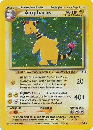 Ampharos (1/64) [Neo Revelation Unlimited] | Exor Games Bridgewater