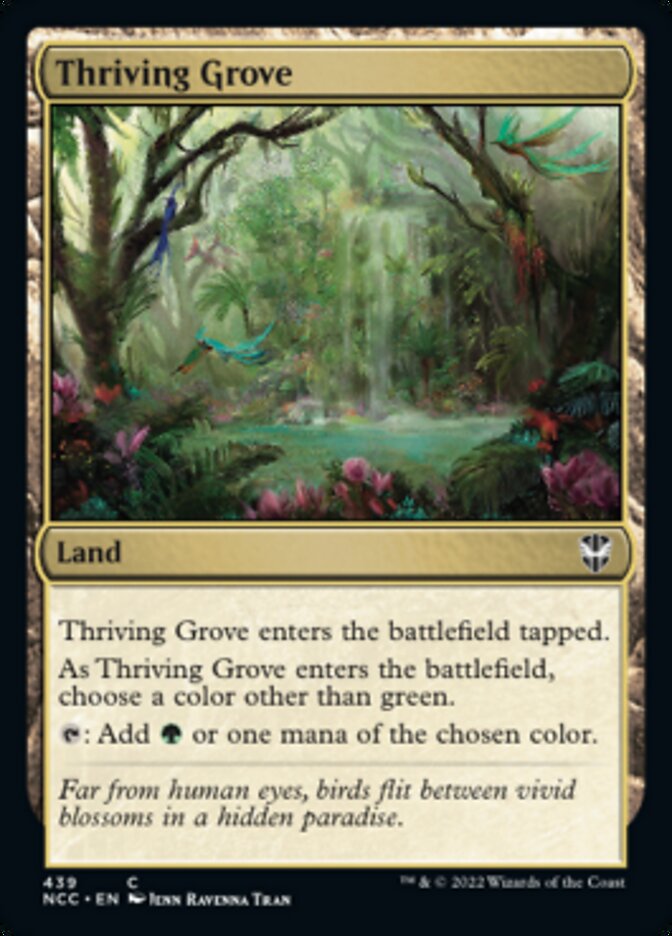Thriving Grove [Streets of New Capenna Commander] | Exor Games Bridgewater