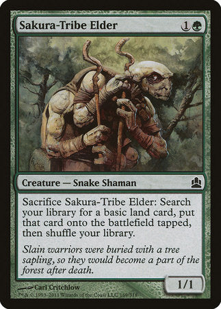 Sakura-Tribe Elder [Commander 2011] | Exor Games Bridgewater