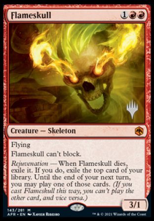 Flameskull (Promo Pack) [Dungeons & Dragons: Adventures in the Forgotten Realms Promos] | Exor Games Bridgewater