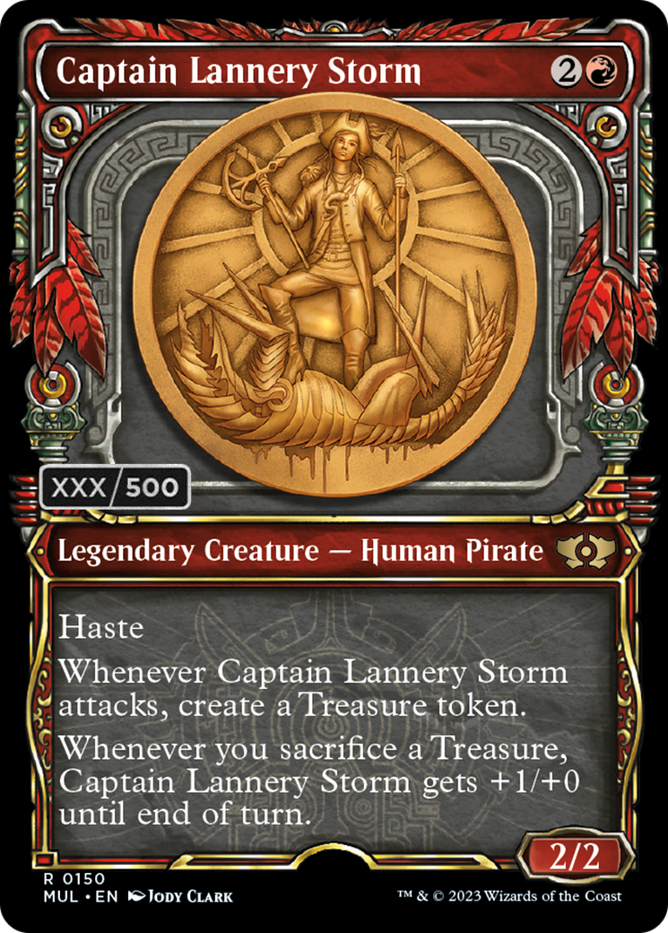 Captain Lannery Storm (Serialized) [Multiverse Legends] | Exor Games Bridgewater