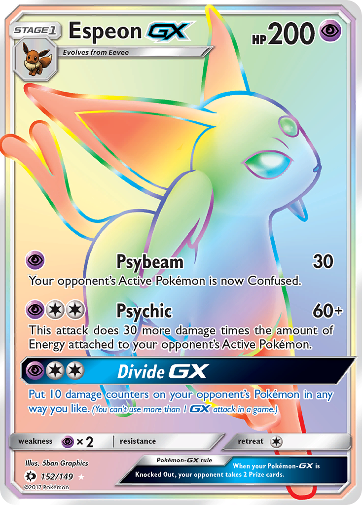 Espeon GX (152/149) [Sun & Moon: Base Set] | Exor Games Bridgewater