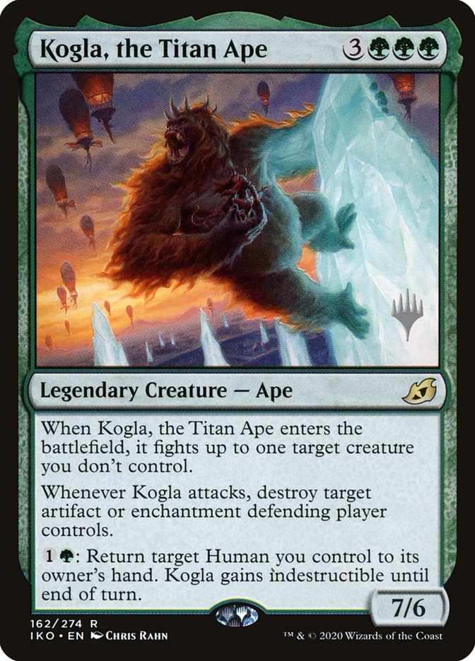 Kogla, the Titan Ape (Promo Pack) [Ikoria: Lair of Behemoths Promos] | Exor Games Bridgewater