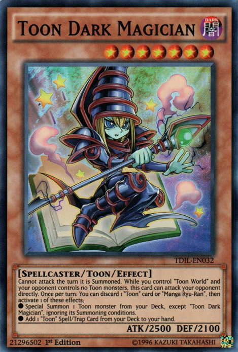 Toon Dark Magician [TDIL-EN032] Super Rare | Exor Games Bridgewater