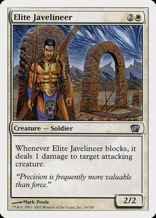 Elite Javelineer [Eighth Edition] | Exor Games Bridgewater