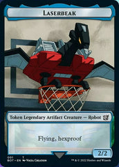 Powerstone // Laserbeak Double-Sided Token [The Brothers' War Tokens] | Exor Games Bridgewater