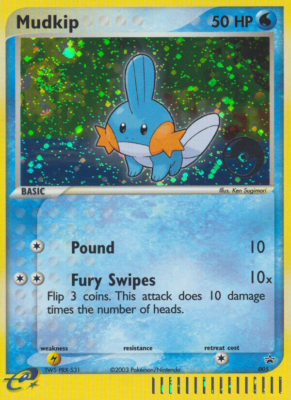 Mudkip (005) [Nintendo: Black Star Promos] | Exor Games Bridgewater