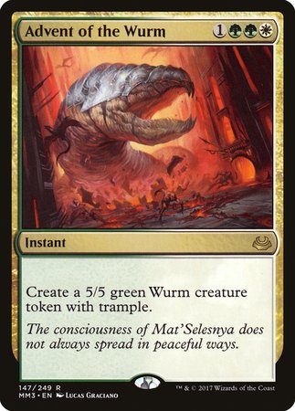 Advent of the Wurm [Modern Masters 2017] | Exor Games Bridgewater