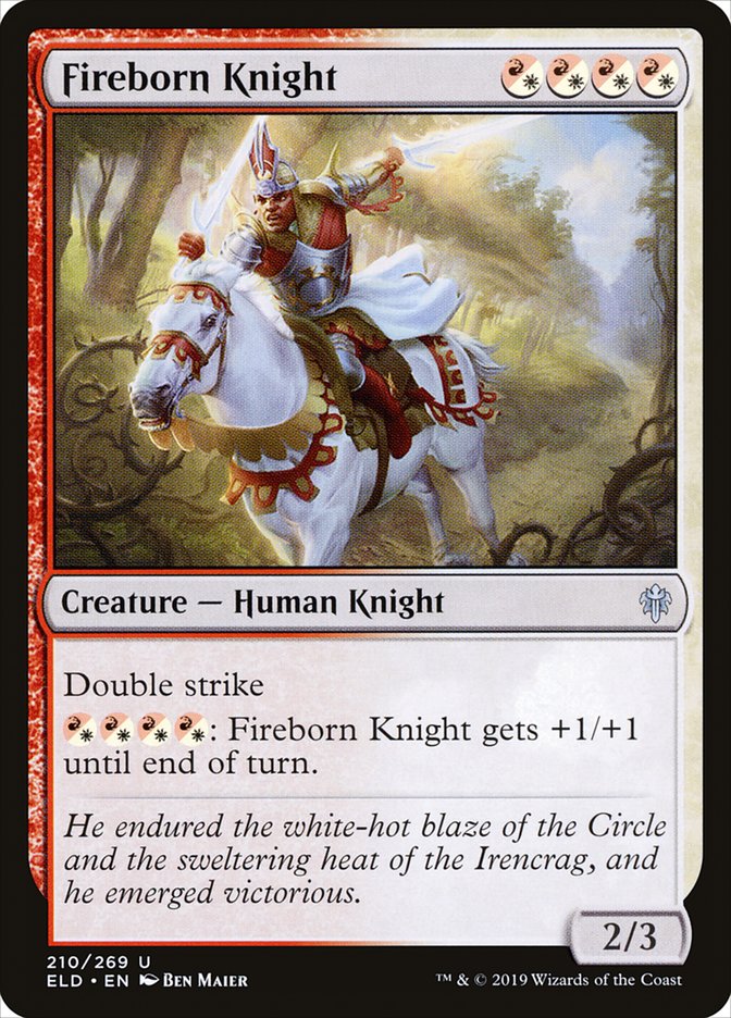 Fireborn Knight [Throne of Eldraine] | Exor Games Bridgewater