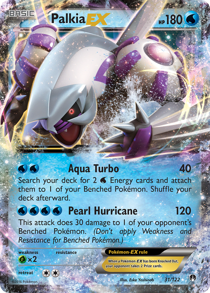 Palkia EX (31/122) [XY: BREAKpoint] | Exor Games Bridgewater