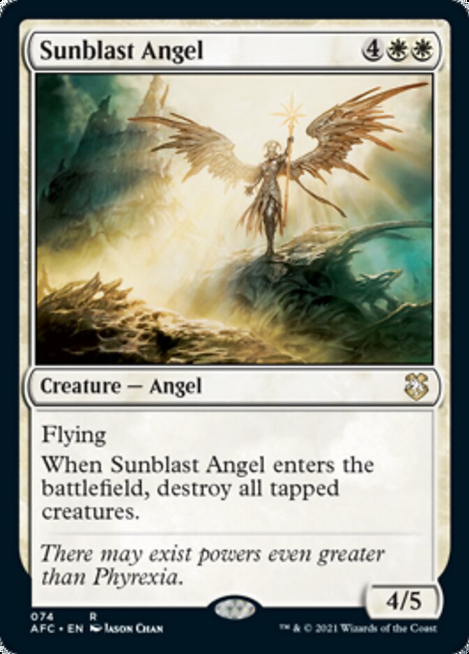 Sunblast Angel [Dungeons & Dragons: Adventures in the Forgotten Realms Commander] | Exor Games Bridgewater