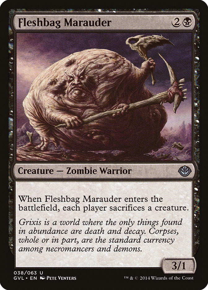 Fleshbag Marauder (Garruk vs. Liliana) [Duel Decks Anthology] | Exor Games Bridgewater