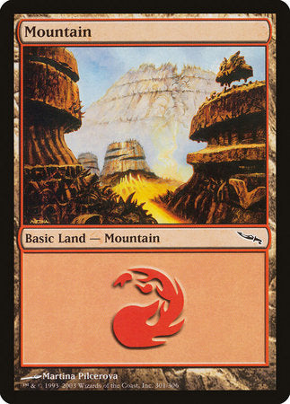 Mountain (301) [Mirrodin] | Exor Games Bridgewater