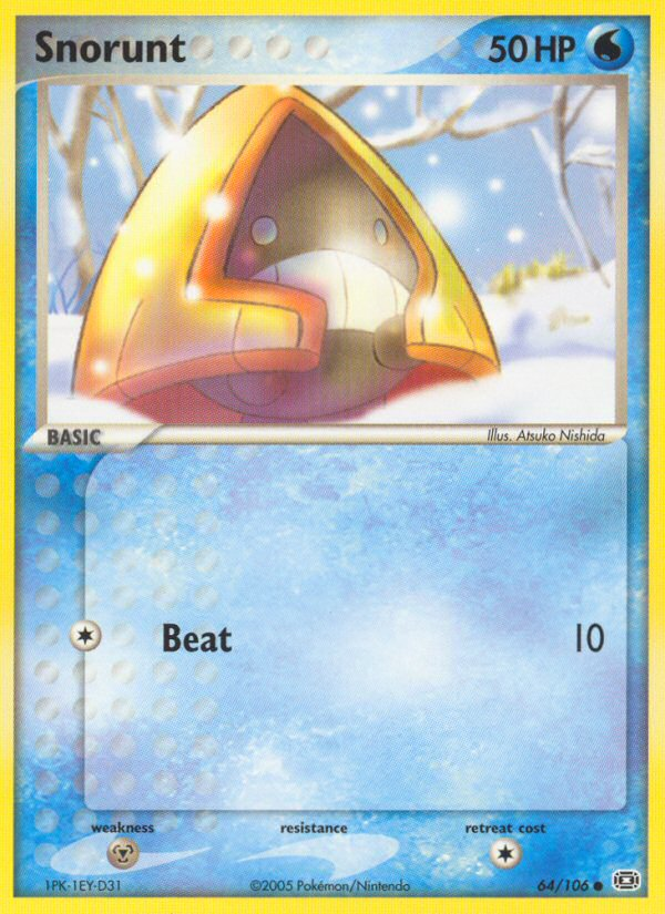 Snorunt (64/106) [EX: Emerald] | Exor Games Bridgewater