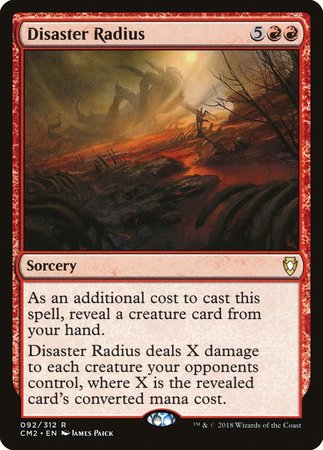 Disaster Radius [Commander Anthology Volume II] | Exor Games Bridgewater