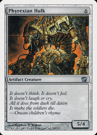 Phyrexian Hulk [Eighth Edition] | Exor Games Bridgewater