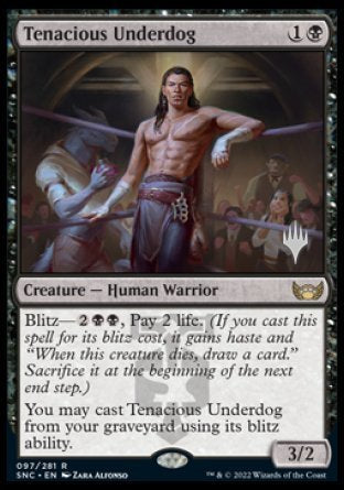 Tenacious Underdog (Promo Pack) [Streets of New Capenna Promos] | Exor Games Bridgewater